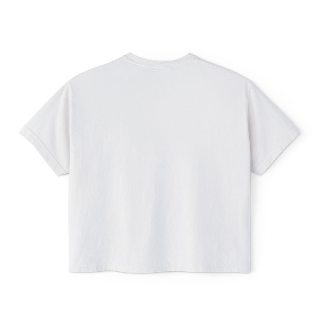 Faith Boxy Tee — Women's Minimalist Christian Shirt