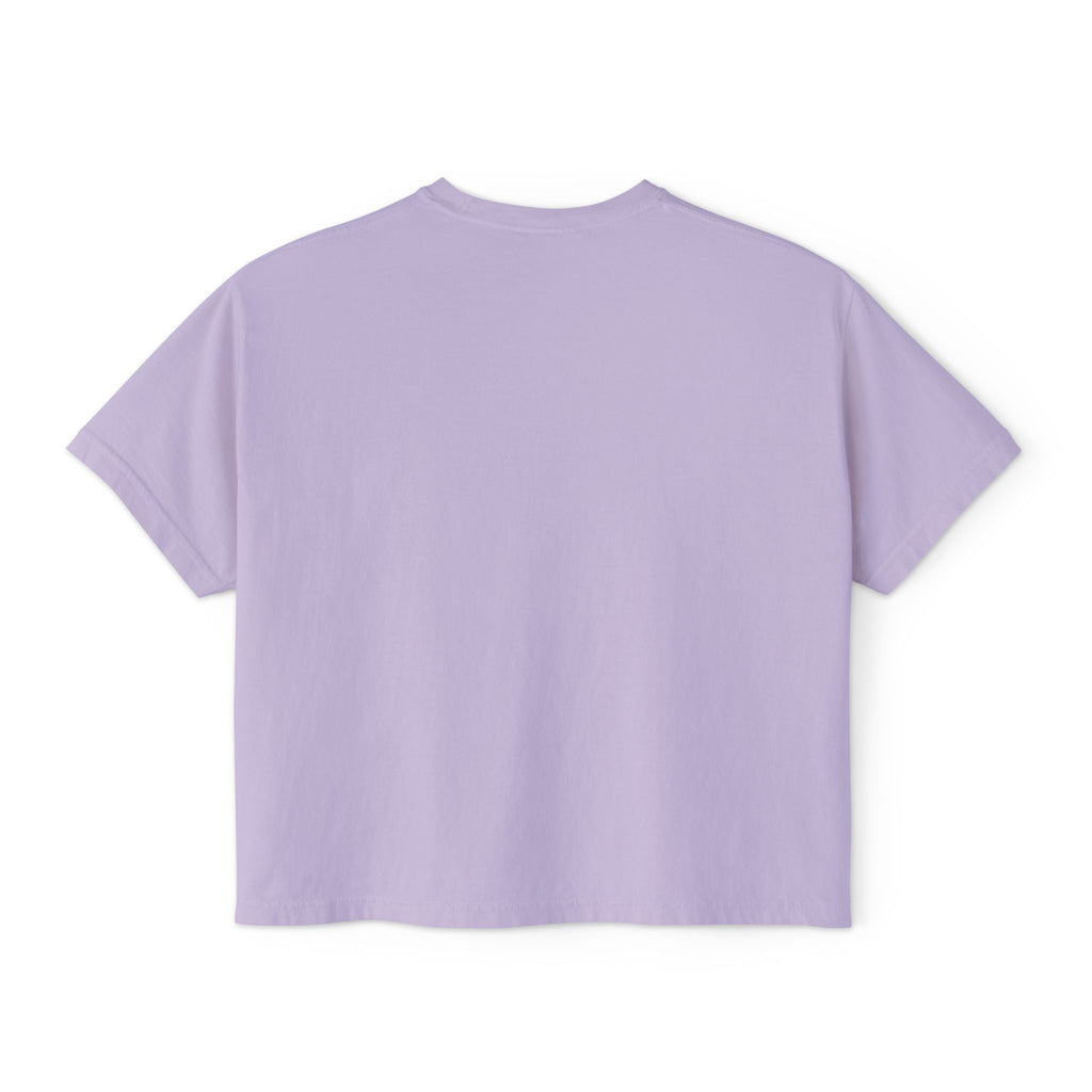 Faith Boxy Tee — Women's Minimalist Christian Shirt