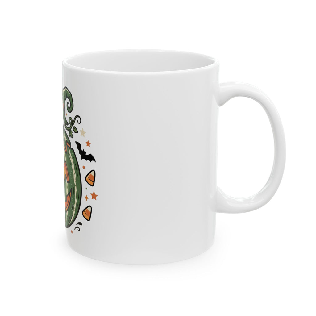 Halloween Jack-O'-Lantern Ceramic Mug