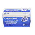 Adhesives Removal Wipes To Clean Wig Glue And Tape 80PCs/BOX Wig Cleaning Pads For Adhesive Area And Hair System Glue Remove