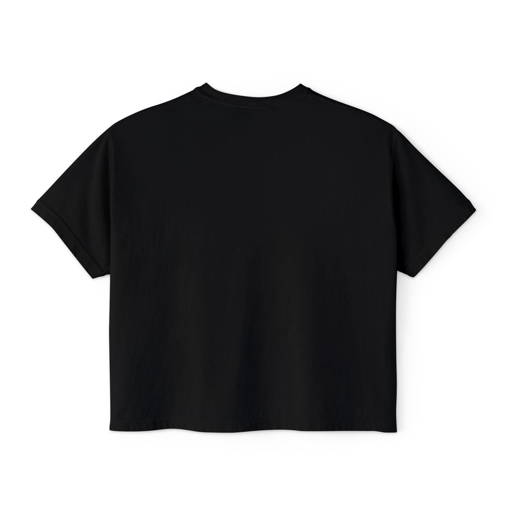 Faith Boxy Tee — Women's Minimalist Christian Shirt