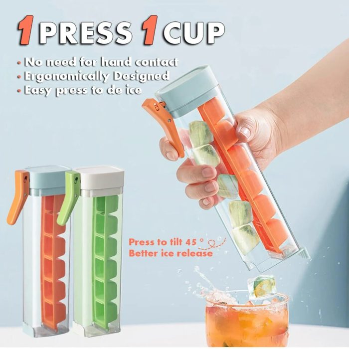Press & Go Ice Cube Maker