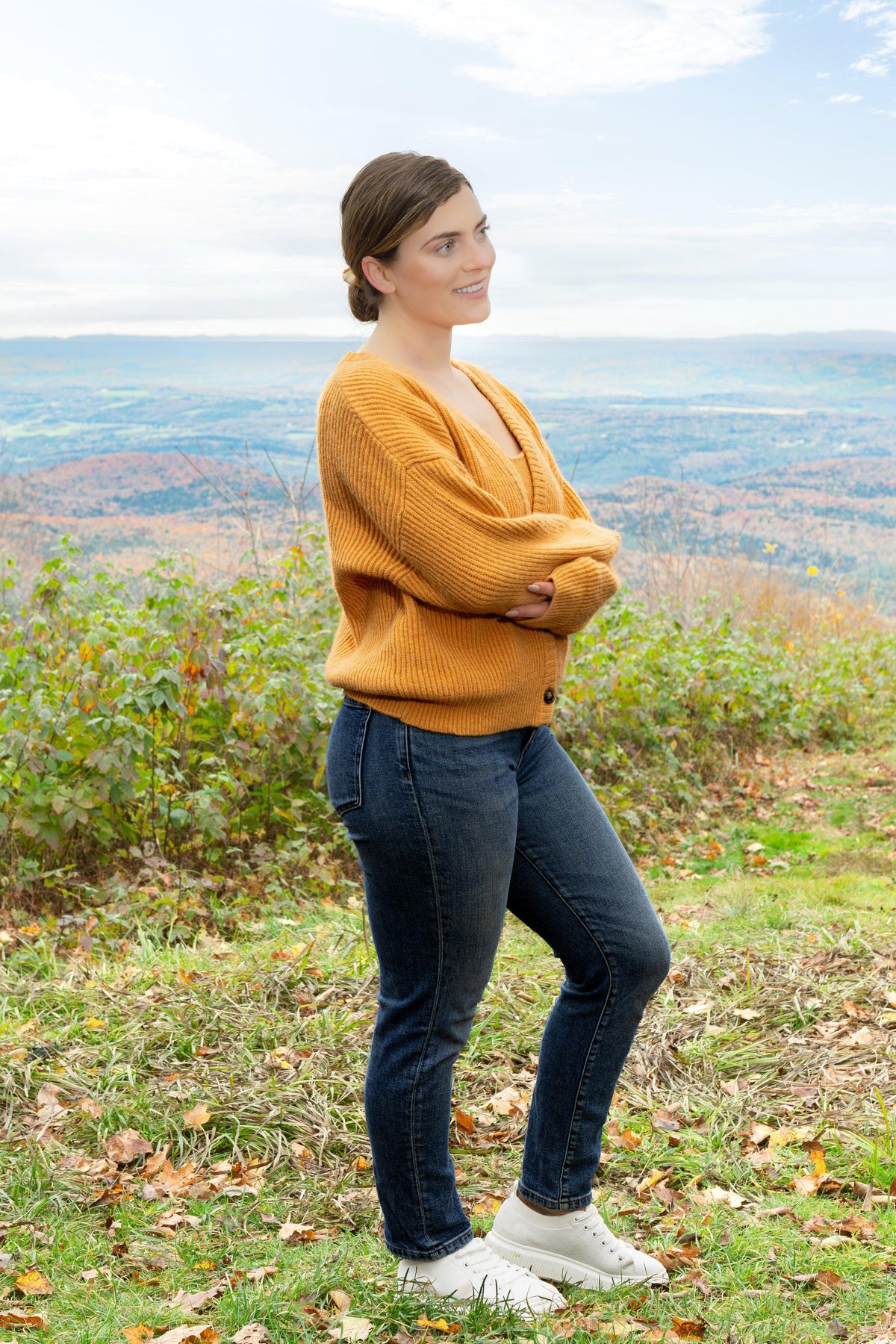 Knit Top and Cardigan Set