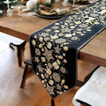 DaDa Bedding Magical Golden Reindeer Woven Tapestry Dining Table
