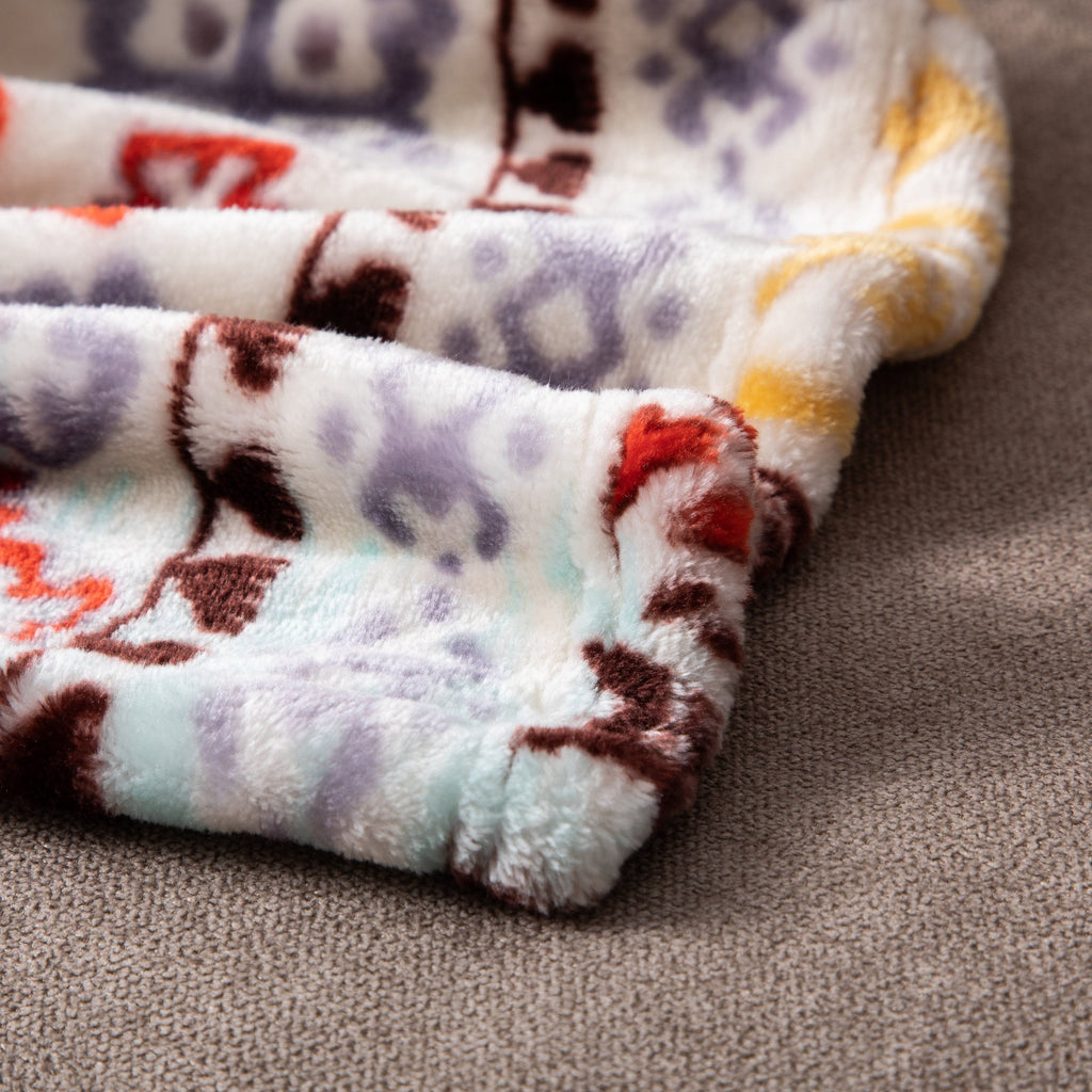DaDa Bedding Southwestern Havana Geometric Soft Plush Fleece Flannel