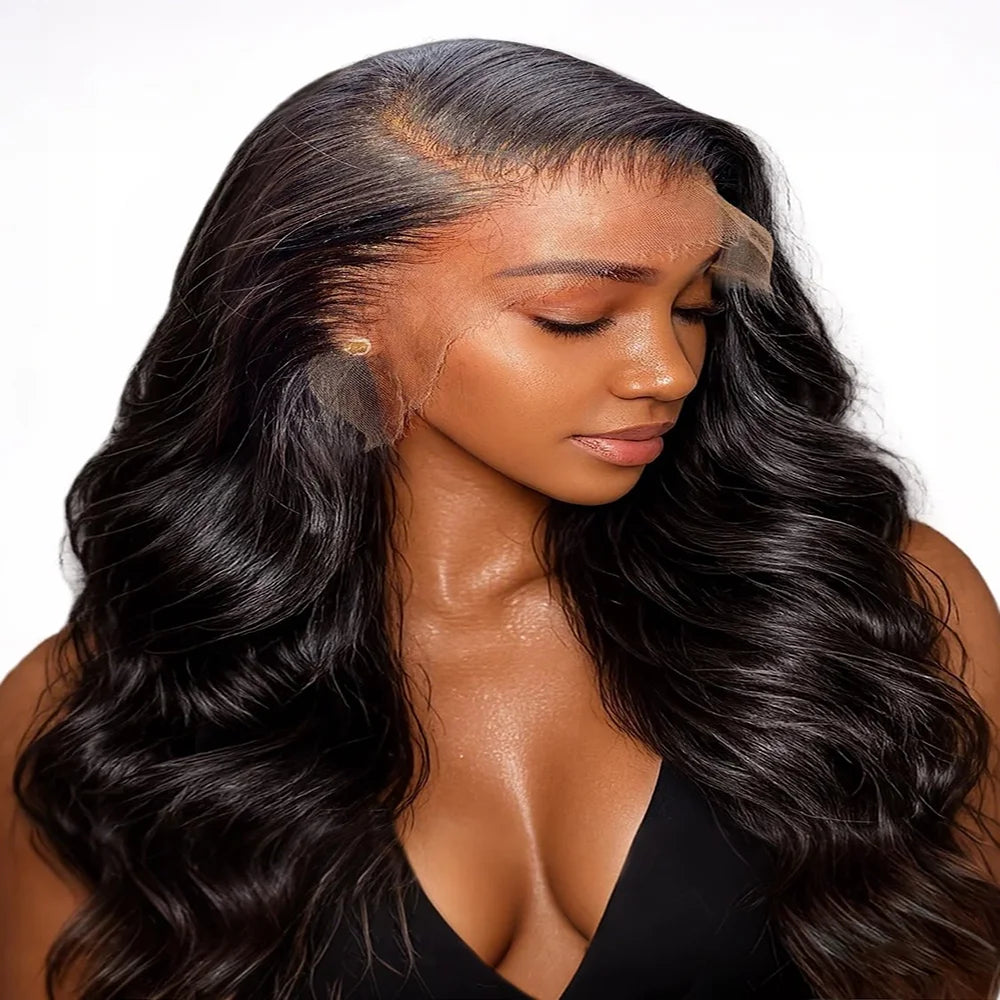 Brazilian Body Wave Raw 220% Density 30 32 Inch 13x6 HD Lace Front Human Hair Wigs 13x4 Frontal Wigs 360 HD Transparent Lace Frontal Wigs Body Wave Human Hair 7x6 Lace Front Wig