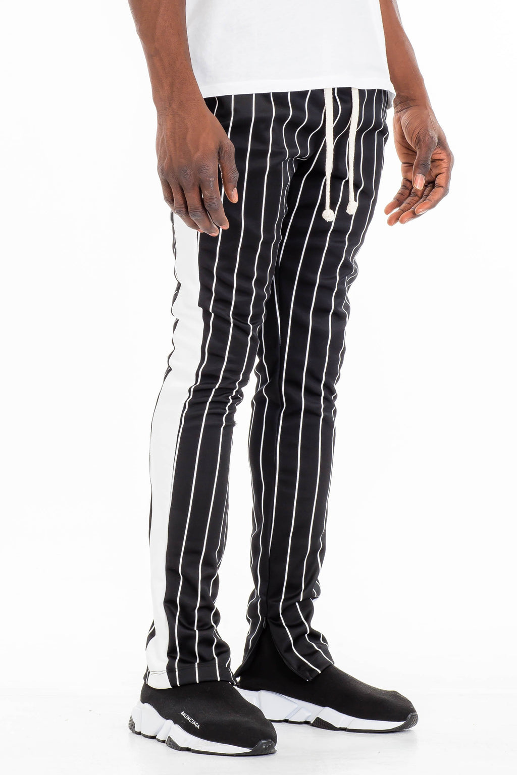 Pin Stripe Track Pants