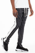 Pin Stripe Track Pants