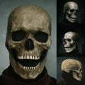 Ripped Skull Mask - Scary Halloween Latex Mask