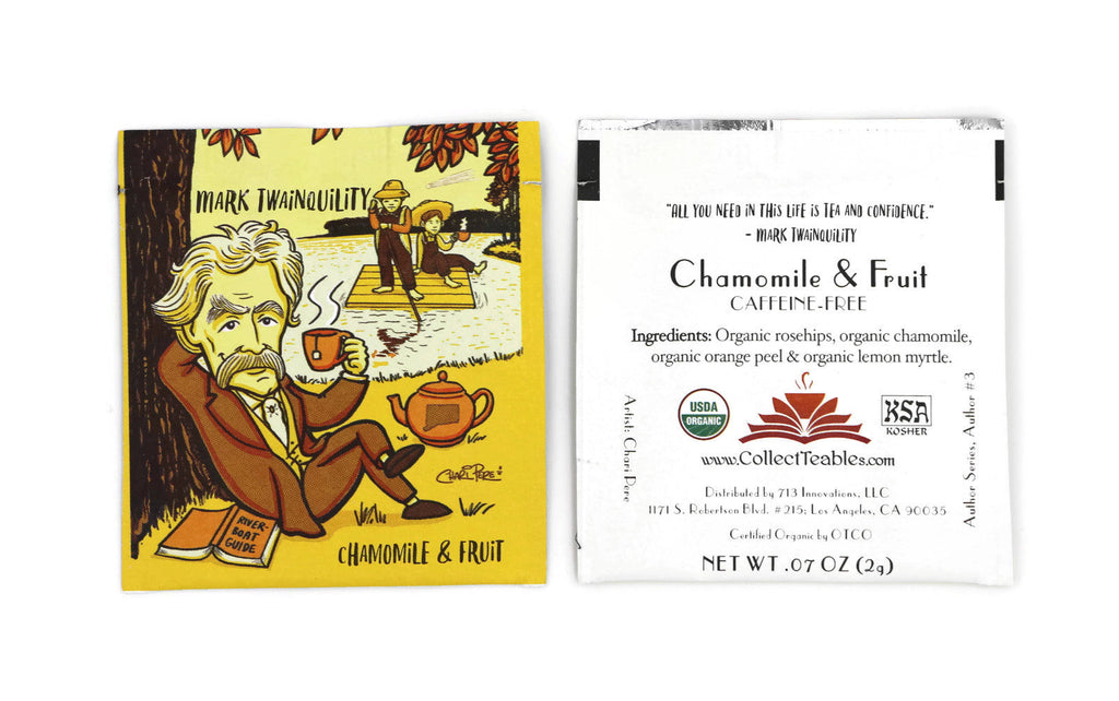 Mark Twainquility: Organic Chamomile & Fruit Tea
