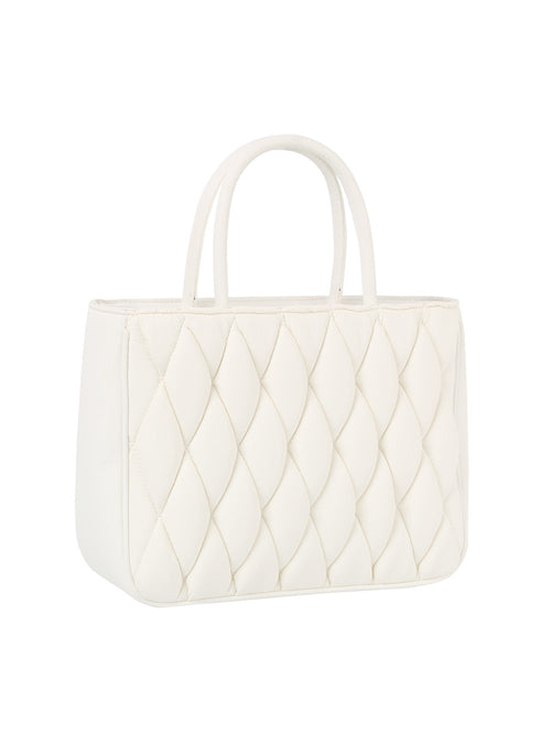 Quilted Design Hand Tote