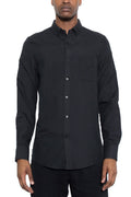 Signature Long Sleeve Button Down Shirt