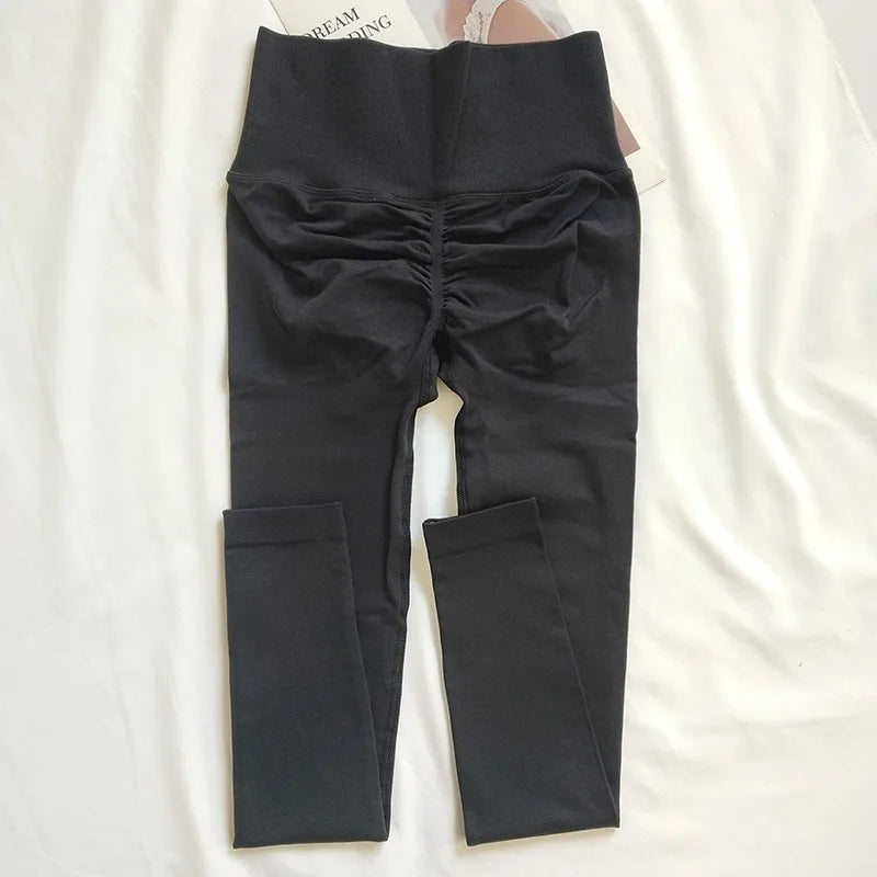 Women's High-Waisted Seamless Yoga Leggings
