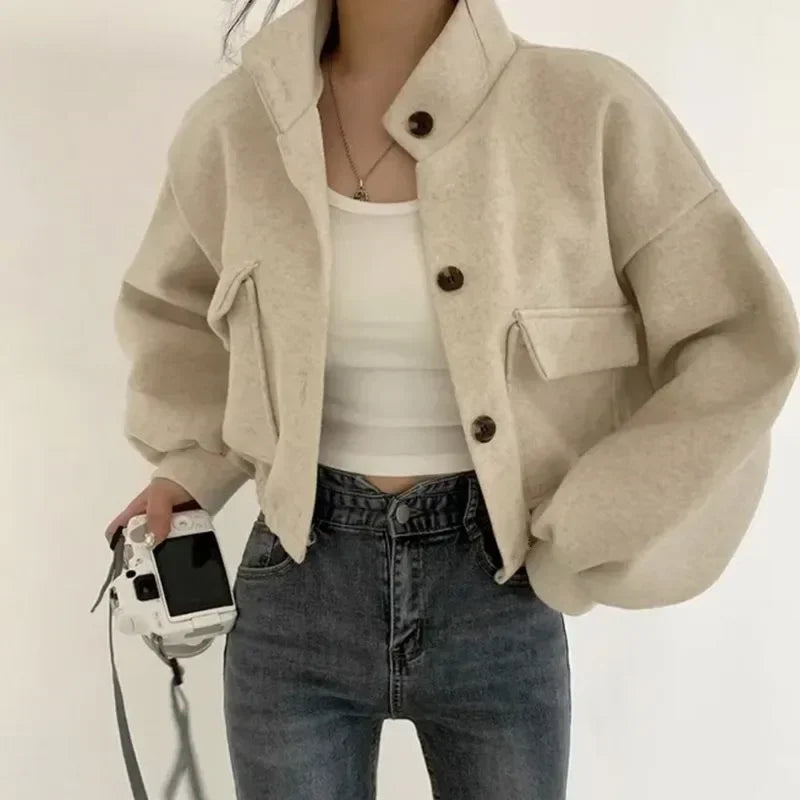 Women's Y2K Cropped Jacket