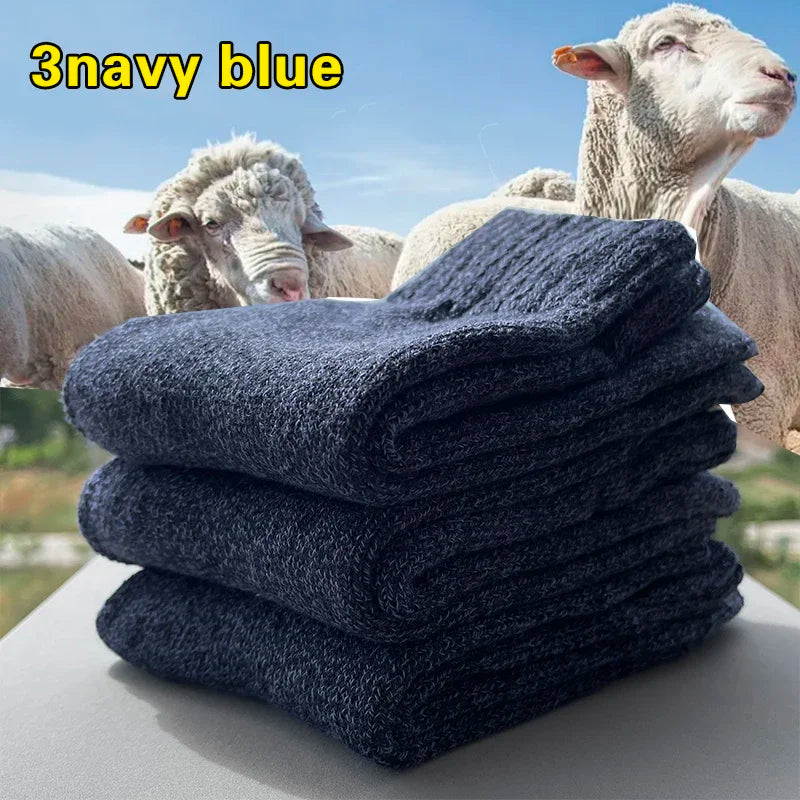 Men's Winter Thermal Wool Socks