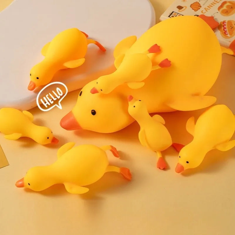 Squishy Duck Fidget Toy – Cute Stress Relief Toy for Kids & Adults