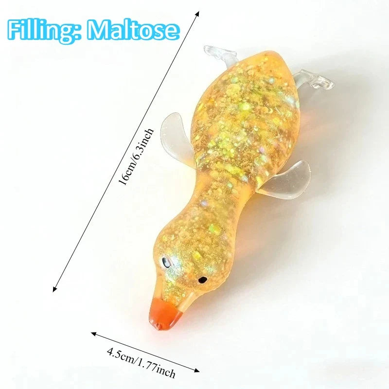 Squishy Duck Fidget Toy – Cute Stress Relief Toy for Kids & Adults