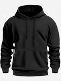 Men's Solid Fleece Hoodie