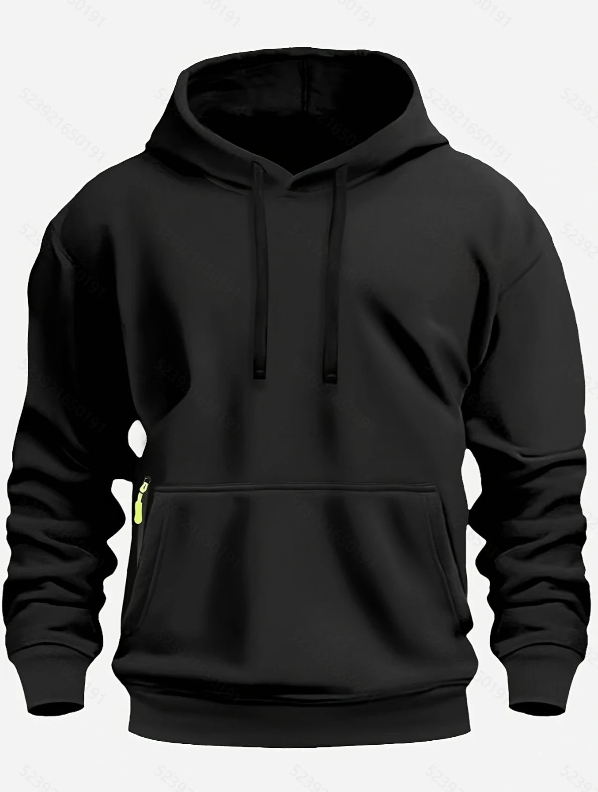 Men's Solid Fleece Hoodie