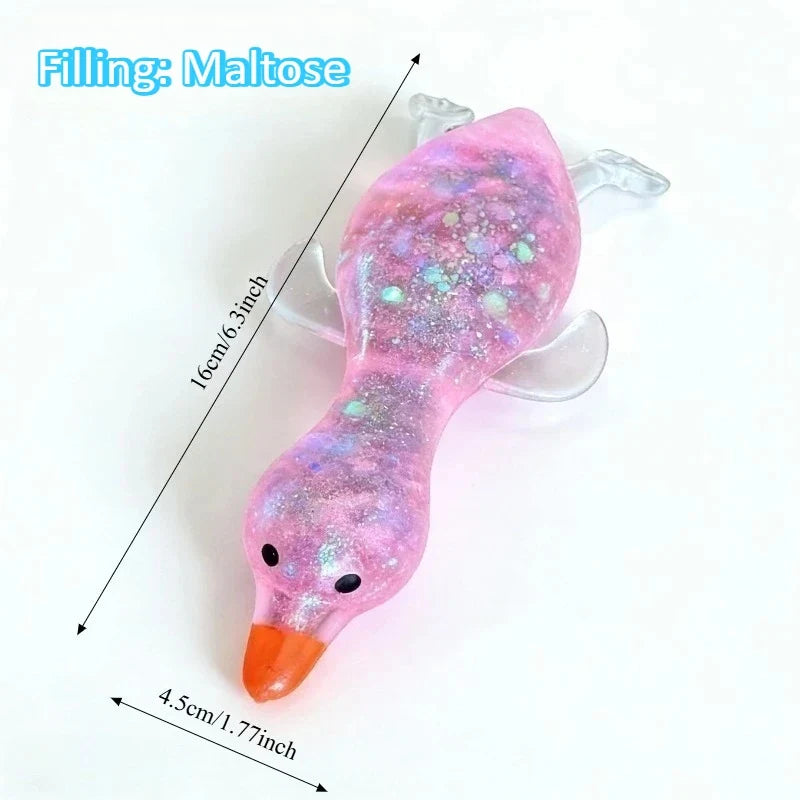 Squishy Duck Fidget Toy – Cute Stress Relief Toy for Kids & Adults