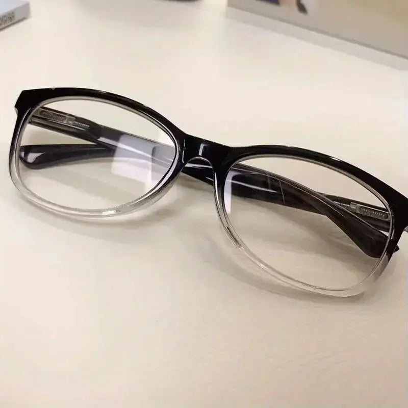 Square Frame Auto Adjusting Multifocal Reading Glasses