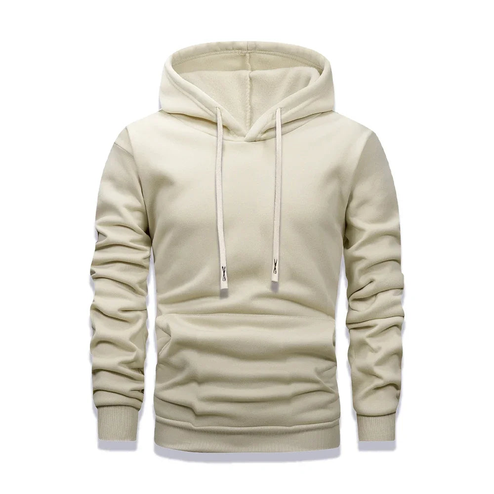 Men's Oversized Fleece Pullover Hoodie