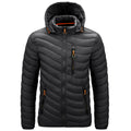 Men's Lightweight Insulated Hooded Puffer Jacket