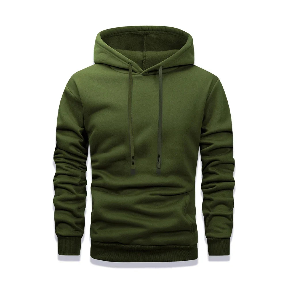 Men's Oversized Fleece Pullover Hoodie