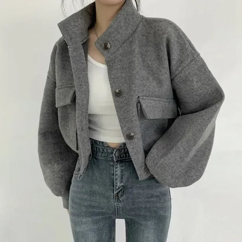 Women's Y2K Cropped Jacket