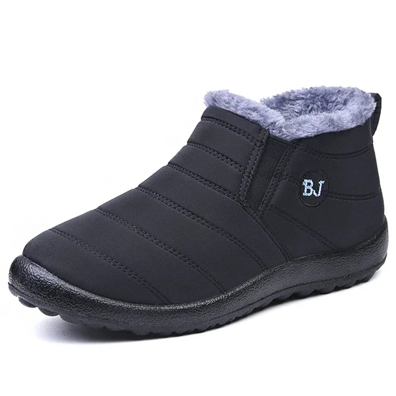 Women's Fur Collar Winter Snow Boots