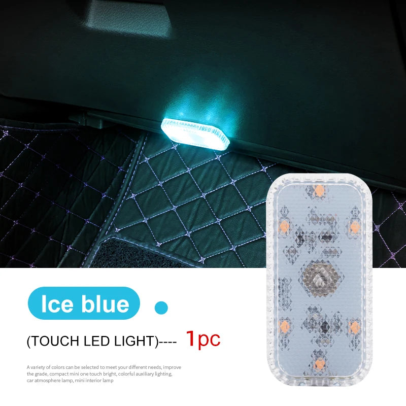 Mini Wireless LED Touch Light USB Rechargeable