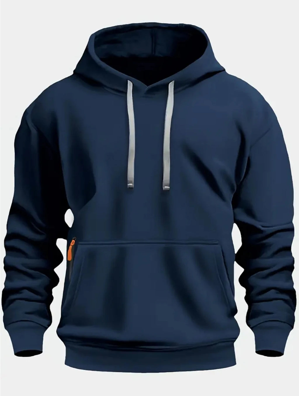 Men's Solid Fleece Hoodie