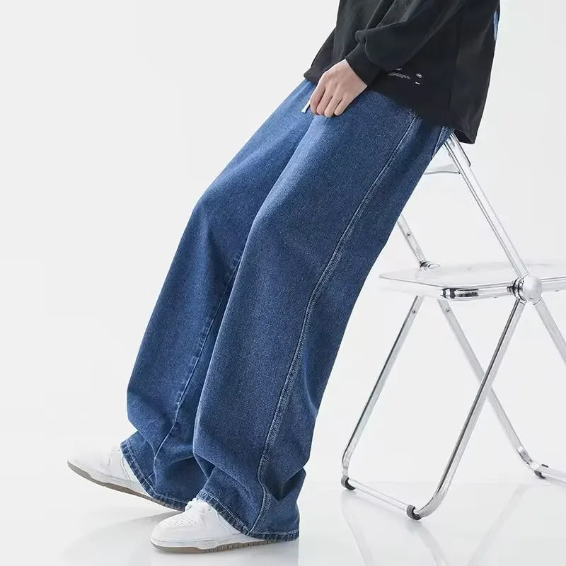 Men's Baggy Wide Leg Jeans