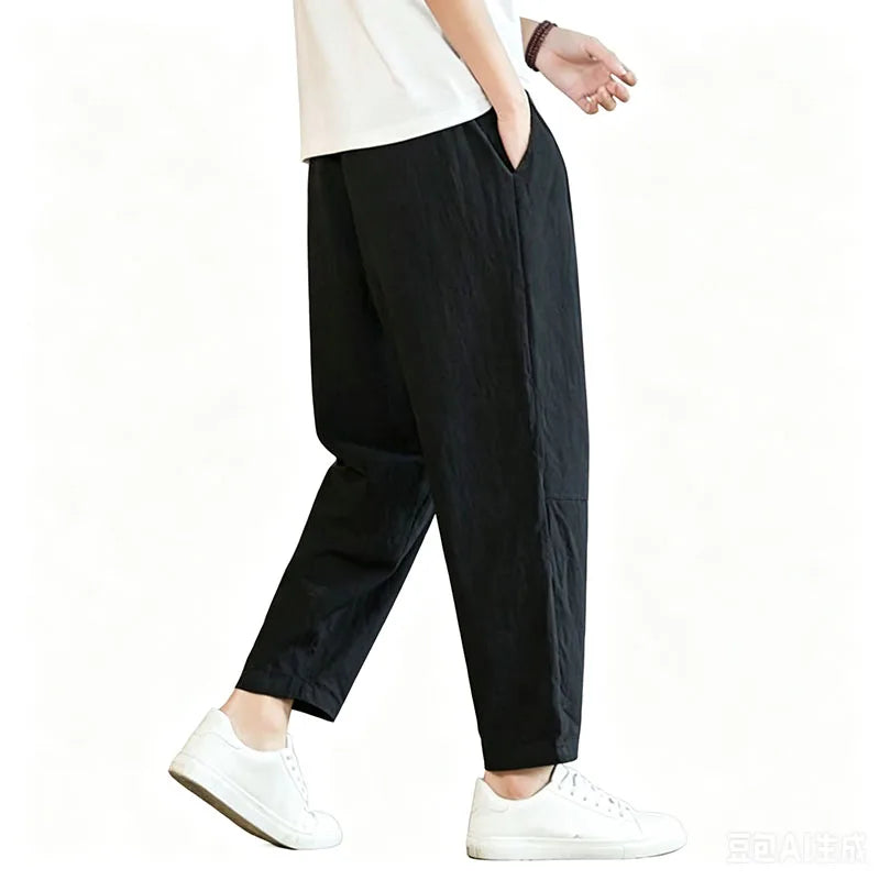Men's Ice Silk Joggers Sweatpants