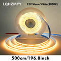 COB LED Strip Light 12V 5m Self-Adhesive - No Power Supply