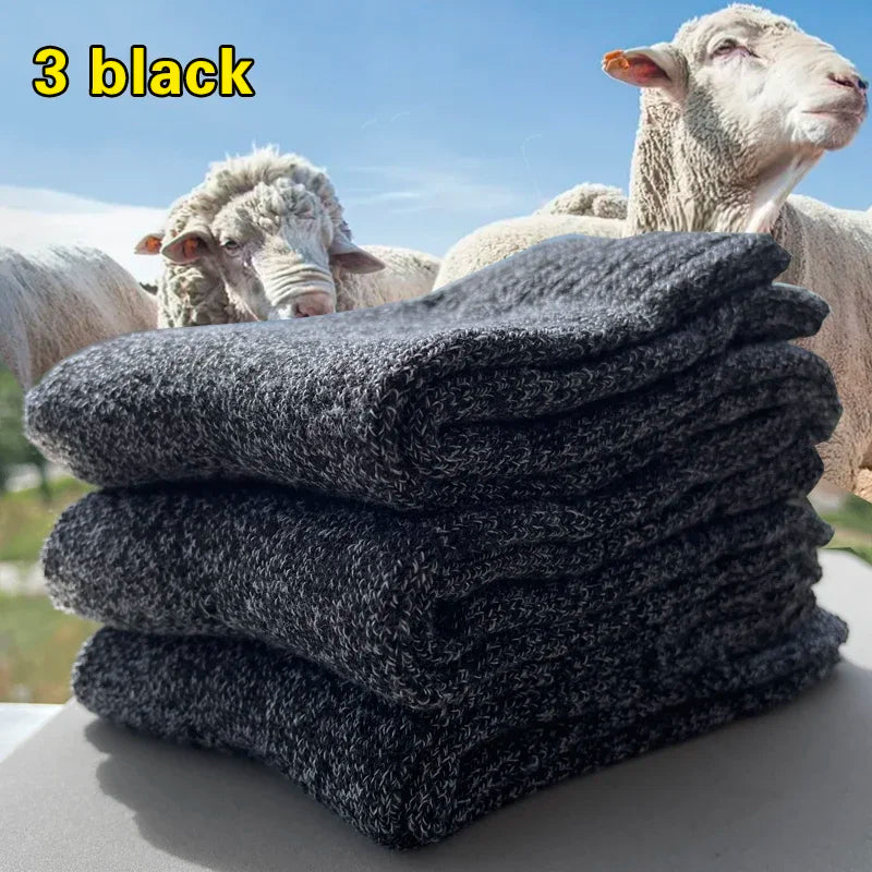 Men's Winter Thermal Wool Socks