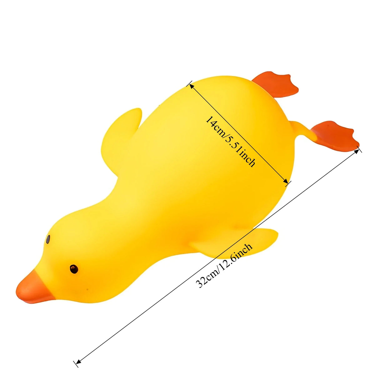 Squishy Duck Fidget Toy – Cute Stress Relief Toy for Kids & Adults