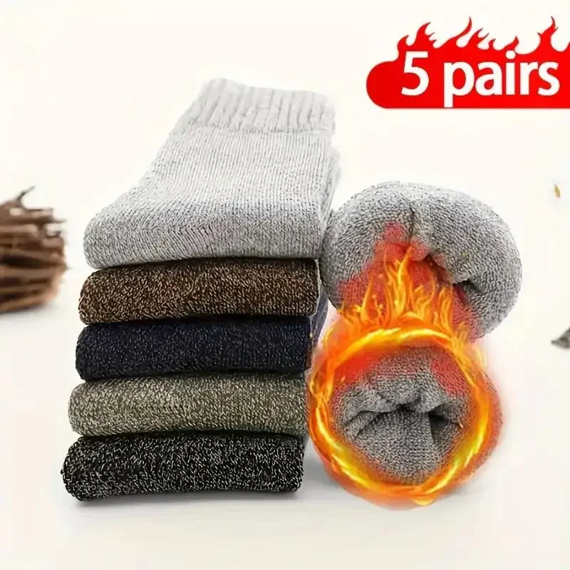Men's Winter Thermal Wool Socks