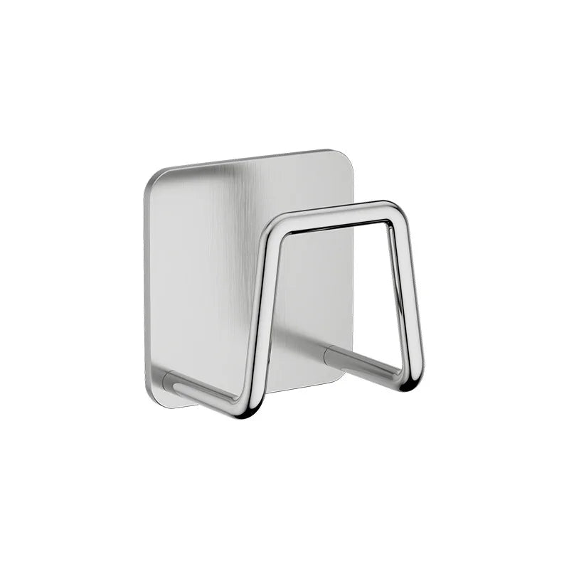 Stainless Steel Sink Sponge Holder Self Adhesive Drain Rack