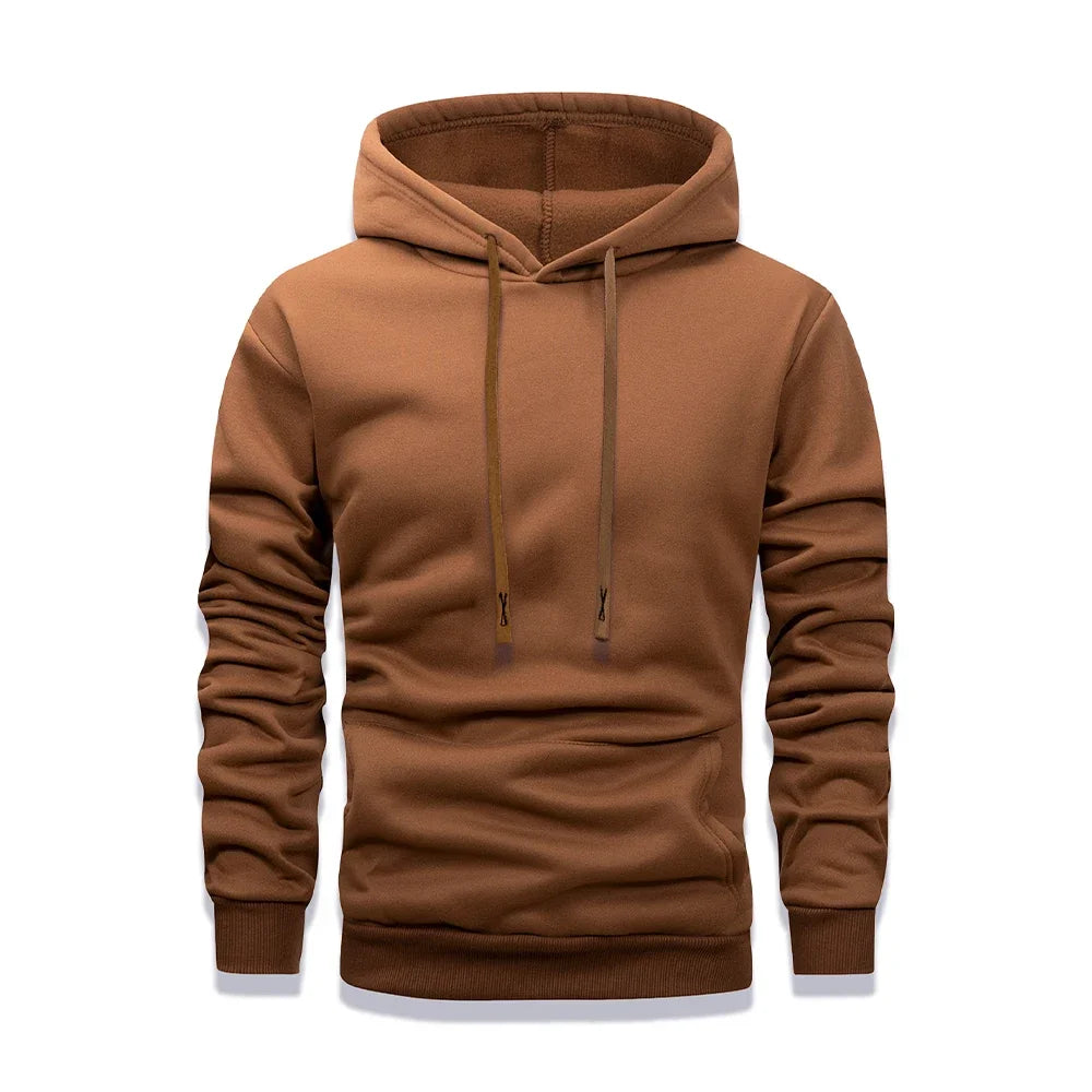 Men's Oversized Fleece Pullover Hoodie