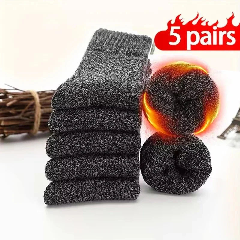 Men's Winter Thermal Wool Socks