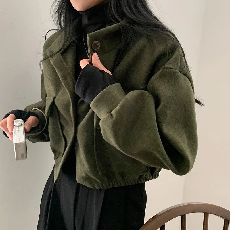 Women's Y2K Cropped Jacket