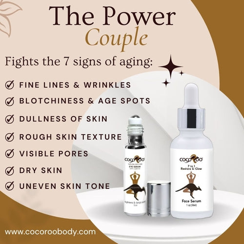 The Power Couple - Face & Eye Serum Gift Set