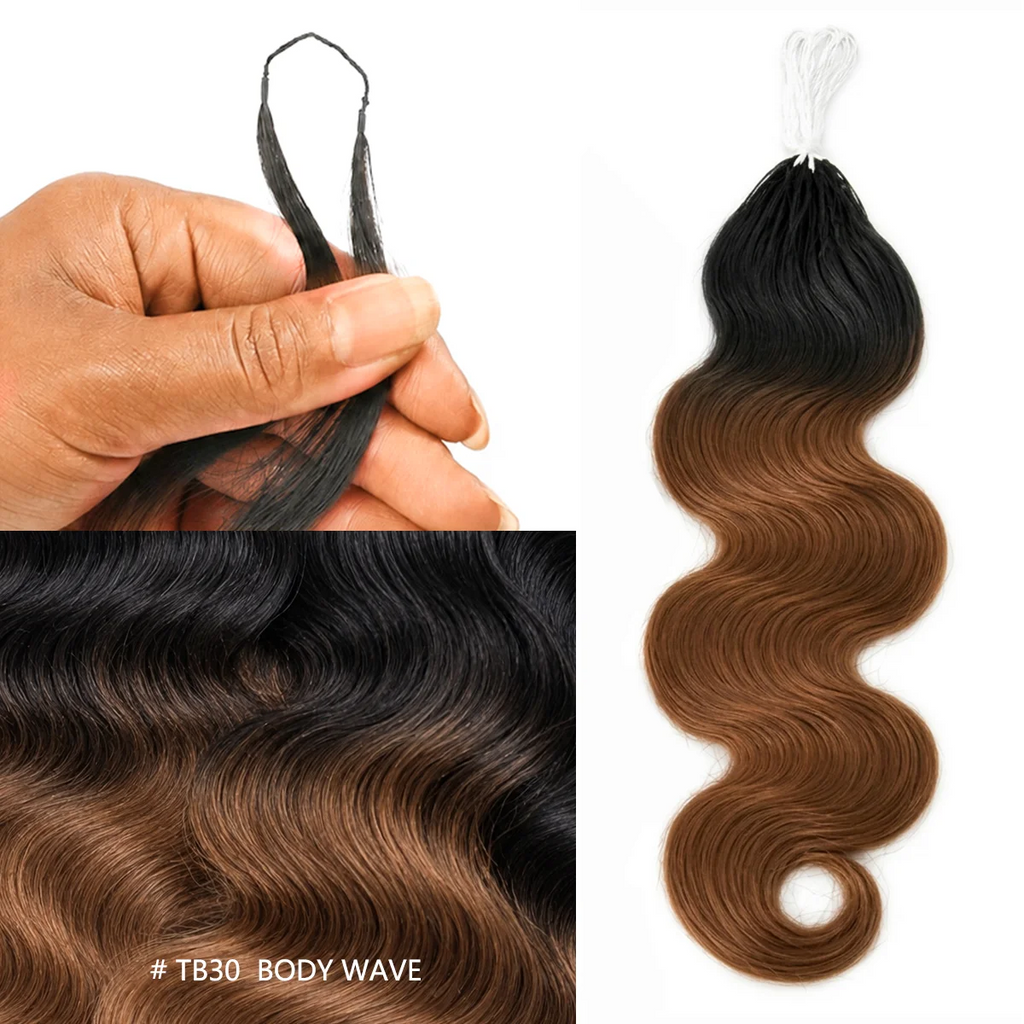 TB30 Highlight Body Wave Crochet Human Hair Extensions