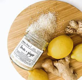 Lemon & Ginger Bath Salt – Spa Soak