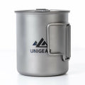 100% Titanium Ultralight Camping Cup