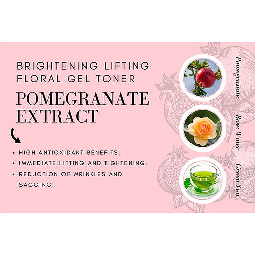 Brightening Lifting Floral Gel Toner