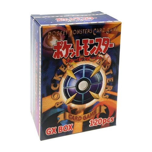 100/120pcs Cartoon Trading Game Cards