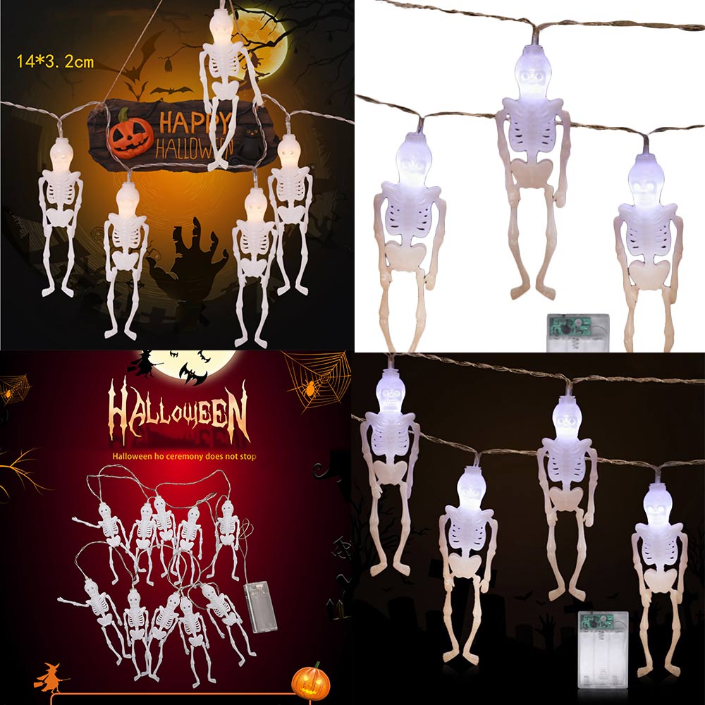 Halloween Decorative String Lights Skull