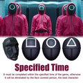 LED Survival Game Cosplay Mask - Halloween Costume